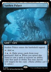 Sunken Palace (Extended Art) (Ripple Foil), Commander: Modern Horizons 3
