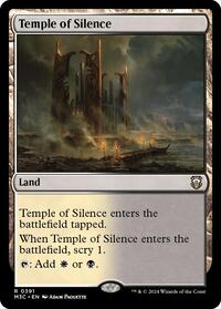 Temple of Silence (Ripple Foil), Commander: Modern Horizons 3