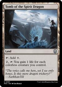 Tomb of the Spirit Dragon (Ripple Foil), Commander: Modern Horizons 3