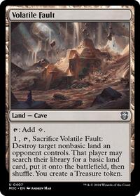 Volatile Fault (Ripple Foil), Commander: Modern Horizons 3