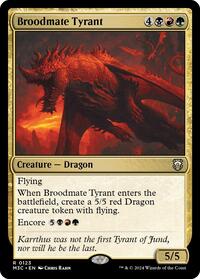 Broodmate Tyrant, Commander: Modern Horizons 3