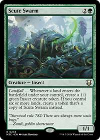 Scute Swarm (Ripple Foil), Commander: Modern Horizons 3