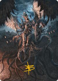 Angelic Aberration Art Card (Gold-Stamped Signature), Art Series: Modern Horizons 3