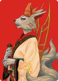 Pearl-Ear, Imperial Advisor Art Card (Gold-Stamped Signature), Art Series: Modern Horizons 3