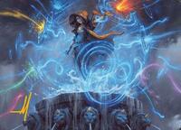 Flusterstorm Art Card (Gold-Stamped Signature), Art Series: Modern Horizons 3