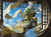 Tamiyo, Inquisitive Student Art Card (Gold-Stamped Signature), Art Series: Modern Horizons 3