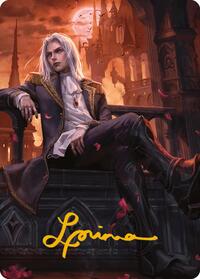Sorin of House Markov Art Card (Gold-Stamped Signature), Art Series: Modern Horizons 3