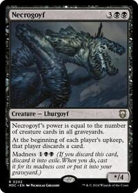 Necrogoyf (Ripple Foil), Commander: Modern Horizons 3