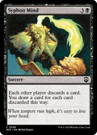 Syphon Mind (Ripple Foil), Commander: Modern Horizons 3