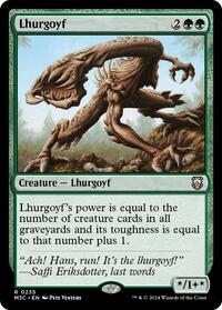 Lhurgoyf (Ripple Foil), Commander: Modern Horizons 3