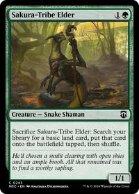 Sakura-Tribe Elder (Ripple Foil), Commander: Modern Horizons 3