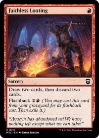 Faithless Looting (Ripple Foil), Commander: Modern Horizons 3