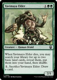 Yavimaya Elder (Ripple Foil), Commander: Modern Horizons 3