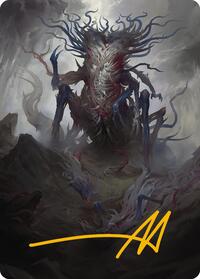 Azlask, the Swelling Scourge Art Card (Gold-Stamped Signature), Art Series: Modern Horizons 3
