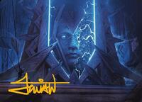 Stone Idol Generator Art Card (Gold-Stamped Signature), Art Series: Modern Horizons 3