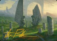 Monumental Henge Art Card (Gold-Stamped Signature), Art Series: Modern Horizons 3