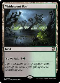 Viridescent Bog (Ripple Foil), Commander: Modern Horizons 3