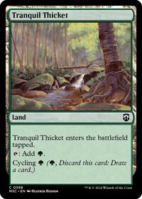 Tranquil Thicket (Ripple Foil), Commander: Modern Horizons 3