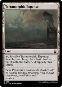 Terramorphic Expanse (Ripple Foil), Commander: Modern Horizons 3