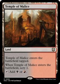 Temple of Malice (Ripple Foil), Commander: Modern Horizons 3