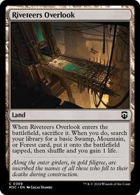 Riveteers Overlook (Ripple Foil), Commander: Modern Horizons 3