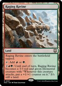 Raging Ravine (Ripple Foil), Commander: Modern Horizons 3