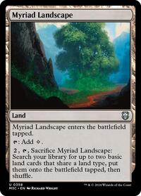 Myriad Landscape (Ripple Foil), Commander: Modern Horizons 3