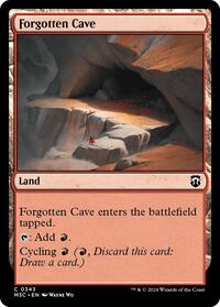 Forgotten Cave (Ripple Foil), Commander: Modern Horizons 3