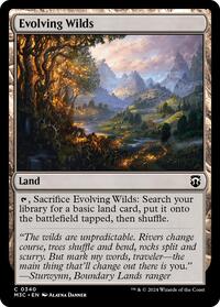 Evolving Wilds (Ripple Foil), Commander: Modern Horizons 3