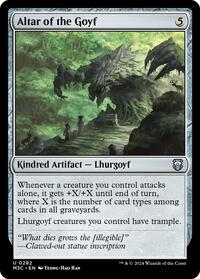 Altar of the Goyf (Ripple Foil), Commander: Modern Horizons 3
