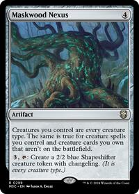 Maskwood Nexus (Ripple Foil), Commander: Modern Horizons 3