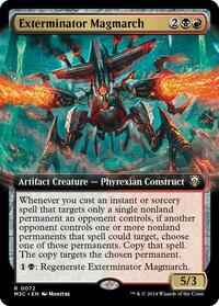 Exterminator Magmarch (Extended Art) (Ripple Foil), Commander: Modern Horizons 3