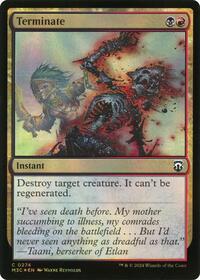 Terminate (Ripple Foil), Commander: Modern Horizons 3