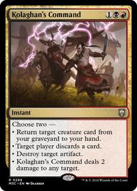 Kolaghan's Command (Ripple Foil), Commander: Modern Horizons 3