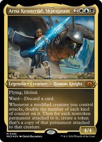 Arna Kennerud, Skycaptain (Foil Etched), Modern Horizons 3