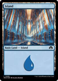 Island (0499) (Ripple Foil), Modern Horizons 3