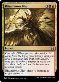 Bituminous Blast (Ripple Foil), Commander: Modern Horizons 3