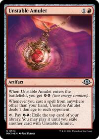 Unstable Amulet (Ripple Foil), Modern Horizons 3
