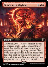 Tempt with Mayhem (Extended Art), Commander: Modern Horizons 3