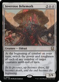 Inversion Behemoth  (Ripple Foil), Commander: Modern Horizons 3