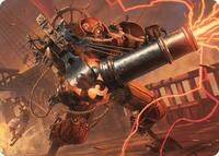 Blaster Hulk Art Card, Art Series: Modern Horizons 3