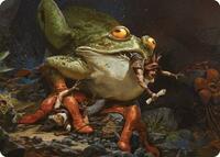 Rampant Frogantua Art Card, Art Series: Modern Horizons 3