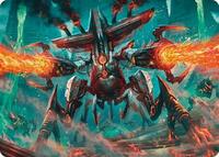 Exterminator Magmarch Art Card, Art Series: Modern Horizons 3