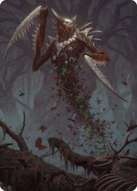 Grist, the Plague Swarm Art Card, Art Series: Modern Horizons 3