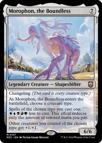 Morophon, the Boundless (Ripple Foil), Commander: Modern Horizons 3