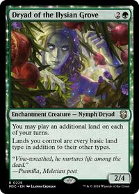 Dryad of the Ilysian Grove (Ripple Foil), Commander: Modern Horizons 3