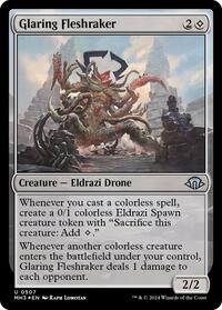 Glaring Fleshraker (Ripple Foil), Modern Horizons 3