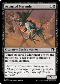 Accursed Marauder (Ripple Foil), Modern Horizons 3