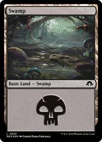 Swamp (0502) (Ripple Foil), Modern Horizons 3
