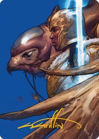 Arna Kennerud, Skycaptain Art Card (Gold-Stamped Signature), Art Series: Modern Horizons 3
